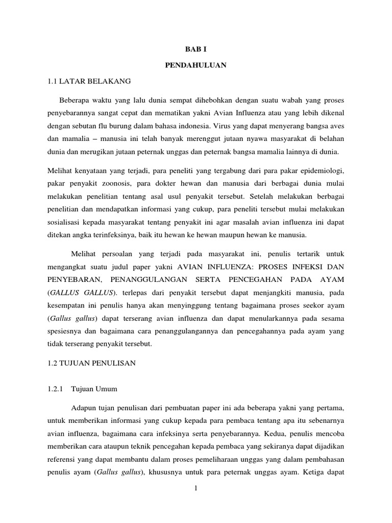 Avian Influenza