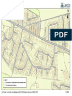 Rothwell Street Lights Part Night Switching Map North East Rothwell