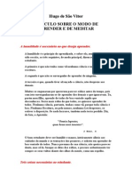 Hugo de São Vitor_ Opúsculo Sobre o Modo de Aprender e de Meditar