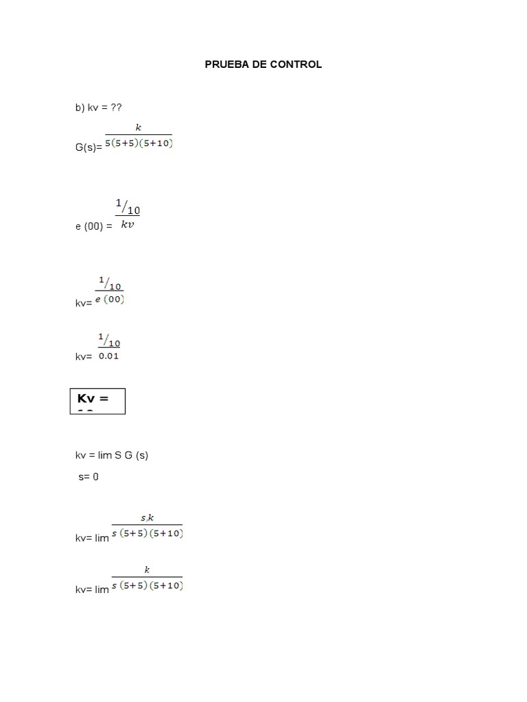 Control System Stability Analysis | PDF