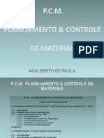 Planejamento e Controle de Materiais (PCM