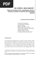 Só Corpos, Sem Mentes - Jullyane Carvalho Ribeiro