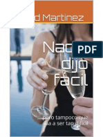 Nadie Dijo Fácil - David Martinez PDF