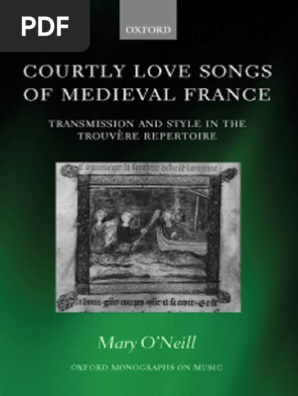 Oneill Courtly Love Songs Of Medieval France - 