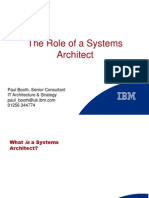 Who Is A Sys Architect