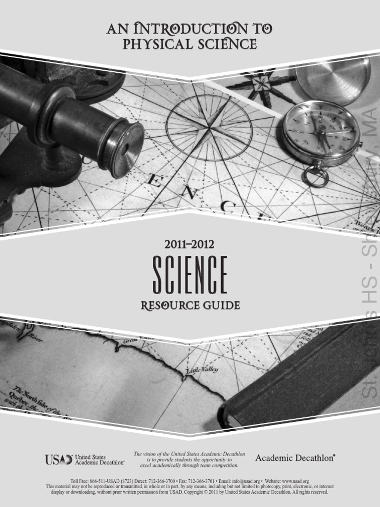 Science Resource Guide | PDF | Velocity | Kinematics