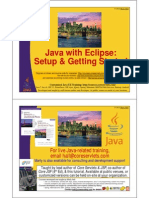 Java With Eclipse: Setup & Getting Started: For Live Java-Related Training
