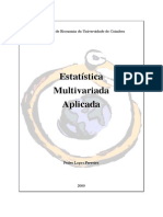 Estatística Multivariada Aplicada