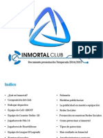 Documento Presentacion InmortalClub 2014-15