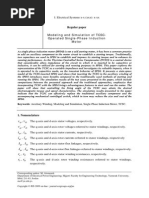 Regular Paper Modeling and Simulation of TCSC-Operated Single-Phase Induction Motor