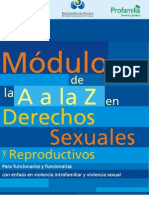 Modulo A - Z Derechos Sexuales