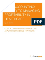 Cost Accounting in Healthcare PDF