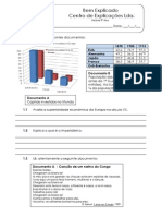 1 - Teste Diagnóstico - A Europa No Incio Do Sec XX