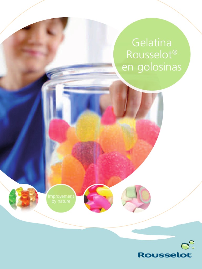 12-2013 Gelatina en Golosinas Rousselot V1.0 | PDF | Gelatina | Glucosa