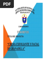 Download Proyecto Crema Exfoliante y Facial de Granadilla Fencyt_2010_huanucox by victor425 SN238578880 doc pdf