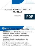 Tercera Clase Hombre y Su Relación Con Sociedad