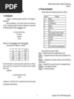 Proofs Cheatsheet