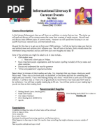 8th current events syllabus