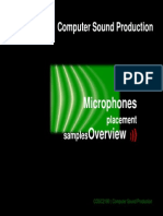 Microphones Placement Overview