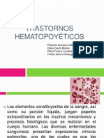 Exposicion de Diagnostico - Transtornos Hematopoyeticos
