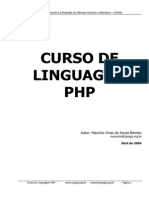 Programacao Curso de Linguagem PHP