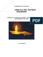 Origen Biblico Del Estado Moderno