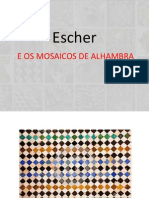 Escher e Os Mosaicos de Alhambra