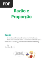 Razão e Proporção