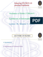 1.Equilibrium of Deformable Body