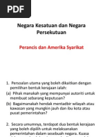 Negara Kesatuan Dan Negara Persekutuan