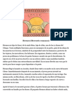 Hermes (Mercurio Romanos) - Mitos y Leyendas PDF