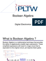 Boolean Algebra: Digital Electronics
