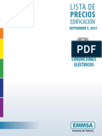 Lista precios conductores eléctricos