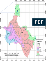 Ecological data points and elevation map