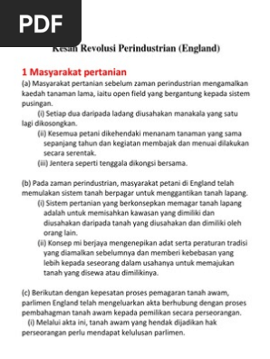 Kesan Rev Industri England Pdf