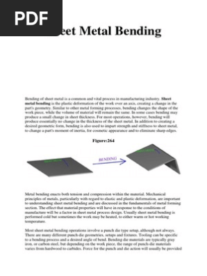 Sheet Metal Bending