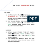 Off & On Server Ibm