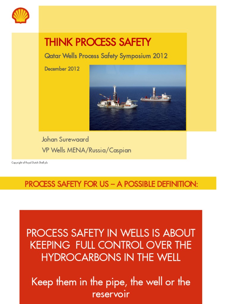 Wells 11 - Shell Wells Qatar Process Safety Events | PDF | Science ...