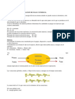 Balance de Masa - Energ Apunte Clase I