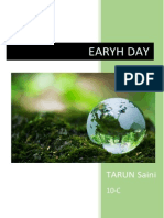 Earyh Day: TARUN Saini