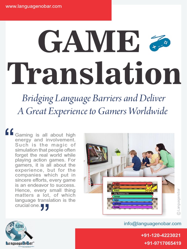 Game Localization Services Explained | PDF | Linguistics | Human ...