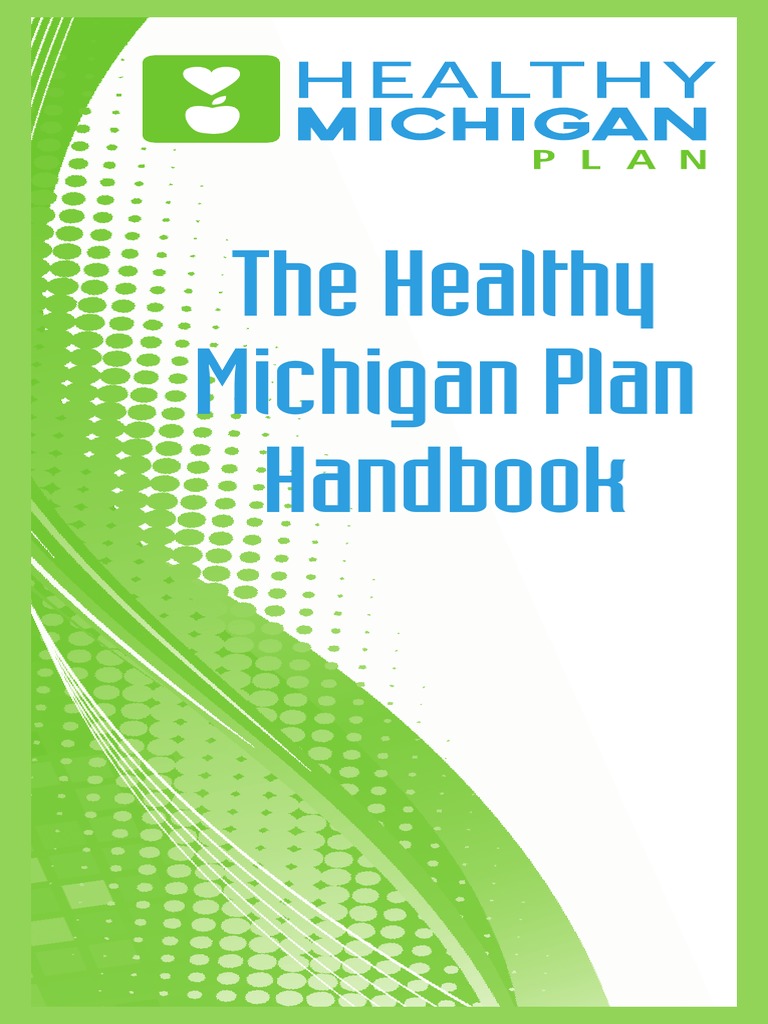 The Healthy Michigan Plan Handbook PDF Physician Patient