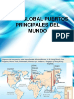 Mapa Global Puertos Principales Del Mundo