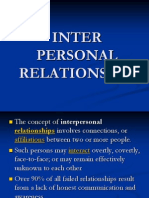 Inter Personal Relationship