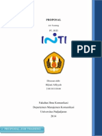 Proposal Jobtre PT - Inti