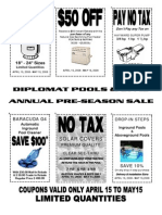 PRE-SEASON SALE 2008