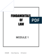 MODULE1_Fundamentals of Law