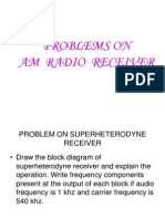 Radio Receivers Problems