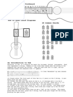 Notes On The Fretboard: A A7 Am7