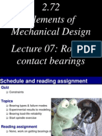 Lecture 07 Bearings